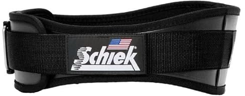Schiek Modell 3004 kraftlyftbälte (svart, stor (35-41 tum)
