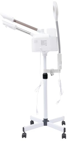 Vapozon Bedampfer Gesichtsdampfer Ozon Lupenleuchte Luftbefeuchter 3in1 Spa Salon Kombigerät für Salon Spa Hautpflege