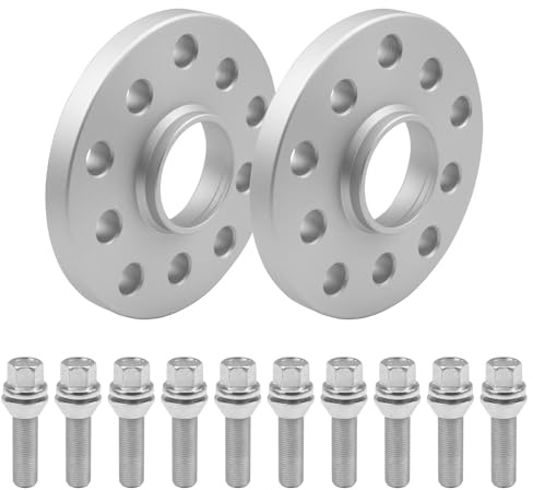 SCC Spurverbreiterungen Spurplatten 2x10mm 5x112-5x- 12168E-ABE-7 kompatibel mit BMW 7 i3 X5