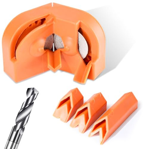 Bohrerschärfgerät, Vielseitiges Schleifgerät für Bohrer, Schleifwerkzeug für Bohrer, Bohrerschärfgerät für HSS-, Hartmetall-, Spiralbohrer und Cobaltbohrer.Multipurpose Drill Bit Grinding Sharpener