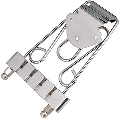 Bass Trapez Saitenhalter Brücke Drahtrahmen für 4 Saiten E-Bass Teile