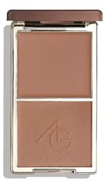 Ayshglamm | Palette 2 en 1 Blush Crème et Poudre Teinte Soft Nude | Fard à Joues Neutre et Naturel | Effet Discret et Sophistiqué