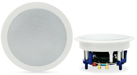 Enceintes murales et de Plafond Bluetooth DY-27A, étanches, idéales for la Maison, la Salle de Bain, Le Bateau ou l'eau Résistant aux intempéries