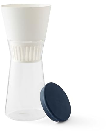 Chef'n 5255882 Nussmilchmaschine, Glas, blau