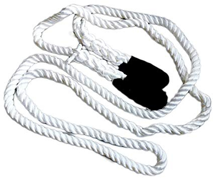 Desert Fox Winch Kinetisches Bergeseil Kinetik Dehnbarer Bergegurt (Weiß 8 m x 32 mm)