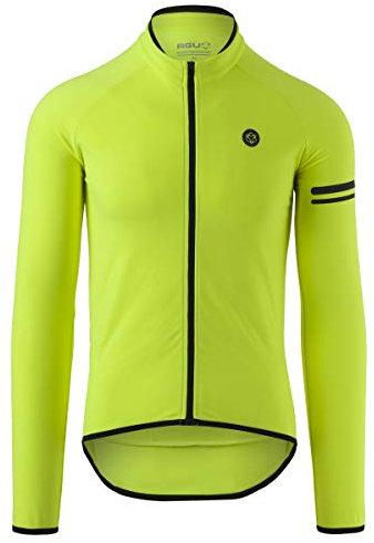 AGU Thermo Trikot Langarm Essential Herren Hivis Neon Yellow XXL