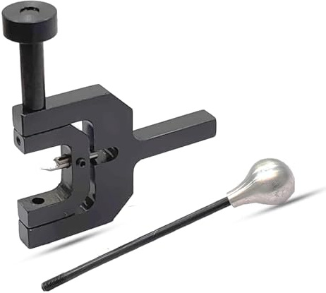 Assorts Radius Kugeldrehwerkzeug für Drehmaschine – 3/8-Zoll-Schaft HSS Werkzeug-Bit – dreht konkave & konvexe Kugeln – passend für 7x14 & 7x16 Mini-Drehmaschinen