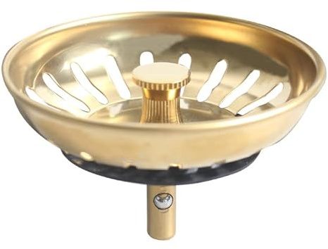 Talea Titangold QS491C005 Panier filtrant pour évier, diamètre 83 mm, couleur titane doré