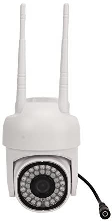 Caméras de sécurité 1080P sans Fil pour L'extérieur, Vision Nocturne Couleur 2MP 2,4 GHz WiFi Caméra de sécurité Intérieure Caméra de Surveillance Dôme, Détection de Mouvement, (Prise UE)