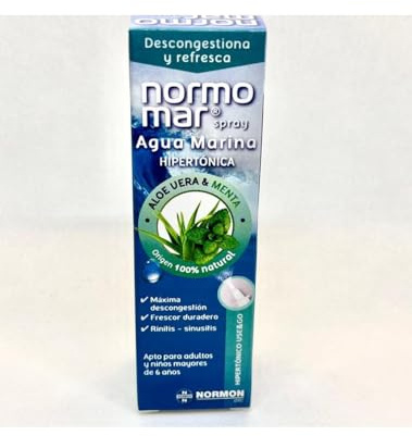 NORMOMAR SPR NASAL DESCONG ALOE MENTA 30