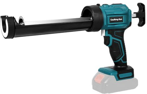 Akku-Kartuschenpistole für Makita 18V Batterie,Ergonomische Kartuschenpistole mit 2000mah Akku,LED Licht,4 Geschwindigkeiten,Elektrische Kartuschenpresse für 300 ml Kartuschen (ohne Akku)