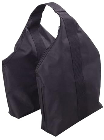Weighted Sand Bags, Outdoor Furniture Weights, 5,47 x 6,81 Zoll, Heavy Duty 1680D Oxford Saddlebag Sandbag für Patio, Training, Fitness, Yoga, Training, Events & Farmer