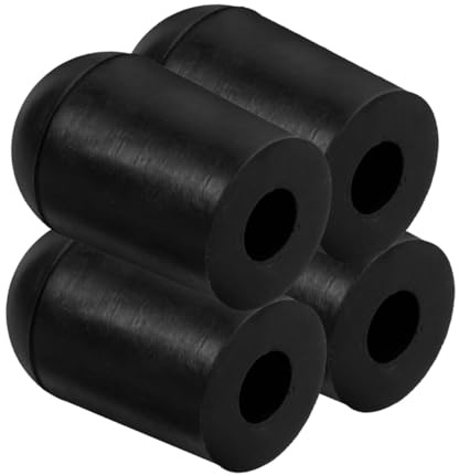 HONITANO 4 Stück Teiliges Doublebass Endpin Pad aus Robustem Gummi Rutschfester Bass Endpin Schutz für Stabilen Halt und Verlängerte Lebensdauer Passend für Verschiedene Kontrabass Modelle