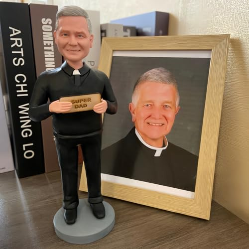 Customizable Bobblehead Figure, 15cm/18cm/20cm Personalized Desktop Collectible, PVC Material, Fun Wobble Head Action, Perfect for Gifts and Display