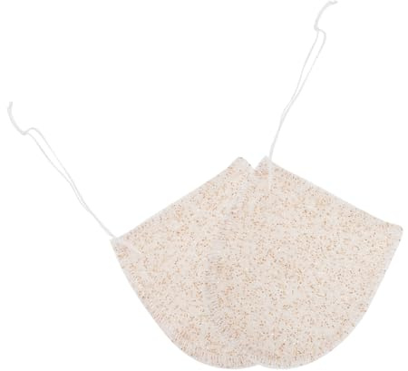 LALADEFIEE 2 Esponjas Exfoliantes Faciales de para Lavado Facial, Guantes de Limpieza Beige, Fáciles de Almacenar y Desobstruyen Folículos para Uso Diario