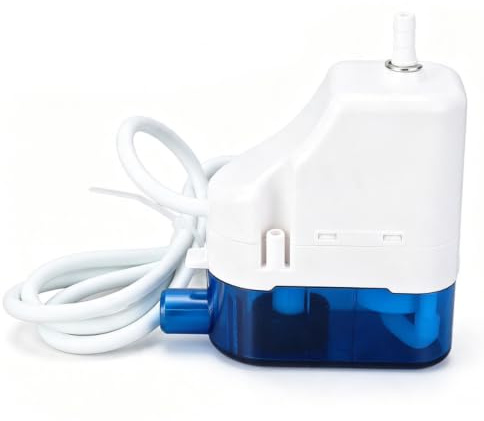 LICAEVEY Pompe de Vidange de Climatisation, Kit de Levage Automatique d'eau de Condensation pour Climatiseur Mural 1-3P, Réservoir de 70 Ml, Débit 24 L H, Moteur Silencieux 22 DB, Tête de Levage de