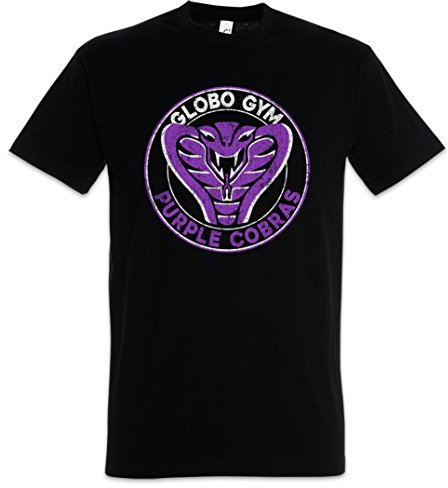 Urban Backwoods Purple Cobras Herren T-Shirt Schwarz Größe XL