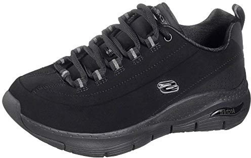 Skechers Women's ARCH FIT METRO SKYLINE Sneaker, Black , 6.5 UK medium