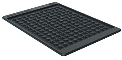 RÖSLE Ablagematte Silikon, Hochwertige Silikonmatte zum Schutz von Ablageflächen, temperaturbeständig bis 220°C, spülmaschinengeeignet, schwarz