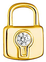 Thomas Sabo Einzel Ohrstecker Schloss 925 Sterling Silber H2219