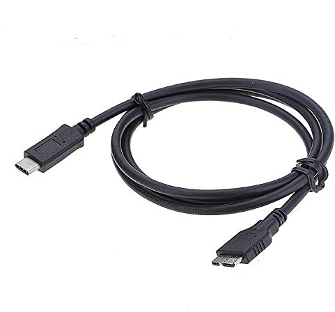 Multibao 2M USB-C to USB 3.0 Micro-B External Hard Drive Cable Lead Compatible with WD Elements, My Passport, My Book, Seagate Maxtor, Backup Plus, Toshiba, USB-C laptops & Tablets