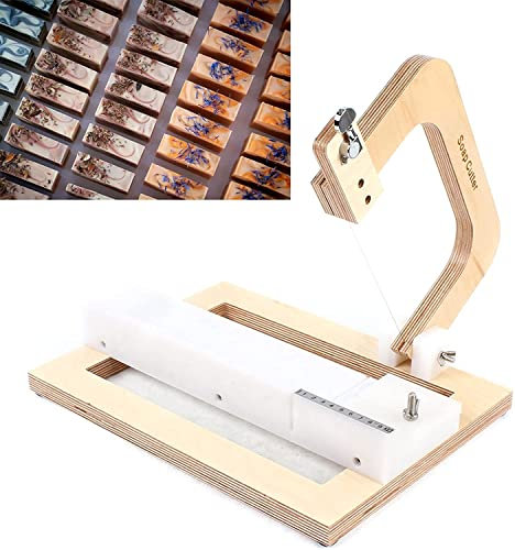 Taglierina di sapone freddo fatto a mano fai da te professionale sapone filo tagliatrice, Coltello da taglio sapone domestico strumento per la produzione di sapone,affettatrice di pane multifunzione