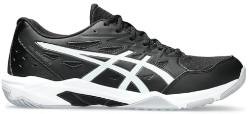 Asics Gel-Rocket 11 - Zapatos de Voleibol para Hombre, Talla 11, Negro/plomizo