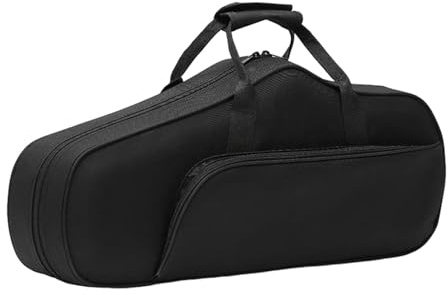 kowaku Altsaxophon-Koffer mit Schultergurt, wasserdichter Tragegriff aus Oxford-Stoff, Saxophon-Gigbag, Saxophon-Rucksack für den Außenbereich