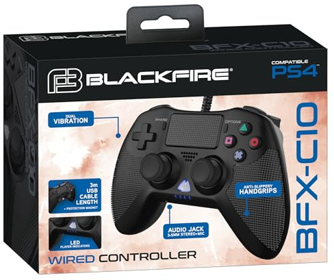 Ardistel BLACKFIRE® Wired Controller BFX-C10 PS4