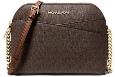 Michael Kors Tote, Rot, Braun/Eichel