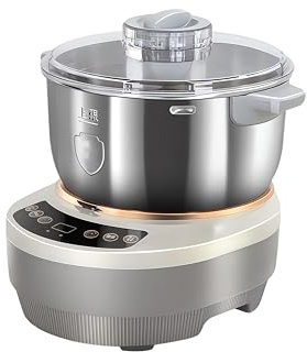 Dough Maker,with Measuring Cups, Spoons, Dough Kneading Machine, Timing,Touch Panel,Dough Proofer, for Home,with Ferment Function, Non-Stick Stainless Steel Dough Flour Mixer