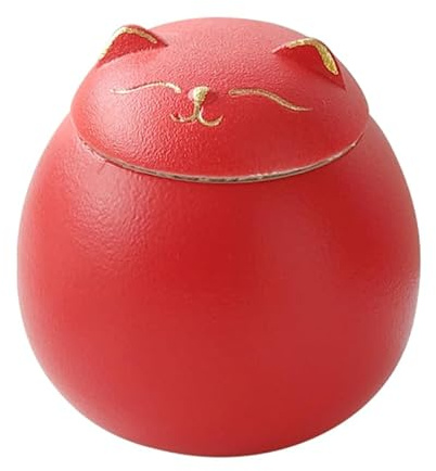 IMIKEYA Keramik Teedose Luftdichte japanisch Katzen Design Keramik Vorratsdose mit Deckel Deko Dosen für Lose Blätter Kaffee Gewürze