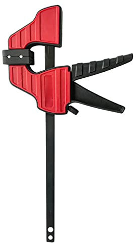 HAUTFENM Serre-Joint à cliquet Rapide de 4 Pouces, kit de Pinces à Barre de Travail Robustes pour Le Travail du Bois, Serrage inversé pour Le Travail du Bois