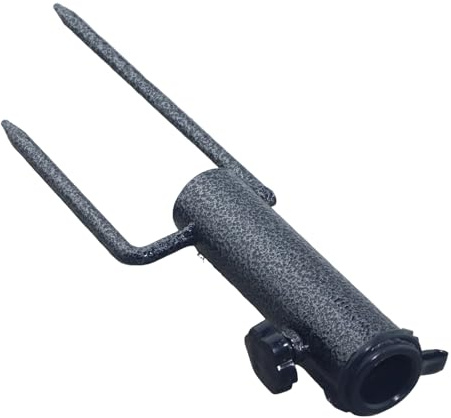 AOMIKITSTU Sonnenschirmständer 1 Stück, 35cm Schirmständer Erdspieß, Rasendorn für Sonnenschirm, Bodenanker für Vogelfutterstangen, Lichterkettenstangen