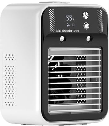 Ventilateur de climatisation portable - Ventilateur d'humidification de bureau - Pulvérisateur domestique - Pour chambre à coucher extérieure