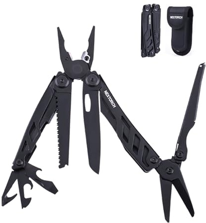 NEXTORCH Multiherramienta 16 en 1 funciones MT10 (negro)