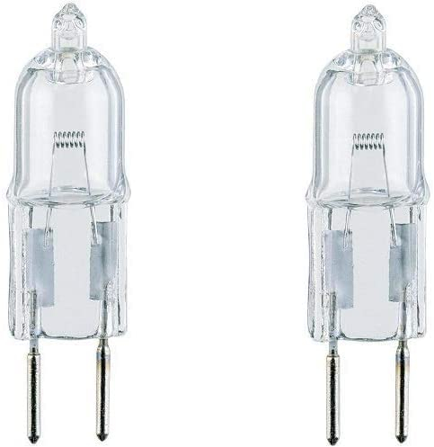 Kanta Universal Cooker Hood Halogen Light Bulb - 20w, G4 2 Pin, Pack of 2 Bulbs Energy Rated G