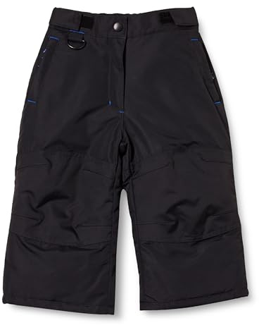 Amazon Essentials Pantalones de esquí y nieve resistentes al agua para niños, color negro, 11-12 años