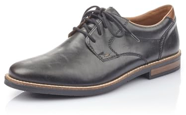 Rieker Herren Low-Top Sneaker 13500, Männer Halbschuhe,straßenschuhe,Strassenschuhe,Sportschuhe,Freizeitschuhe,schwarz (00),45 EU / 10.5 UK