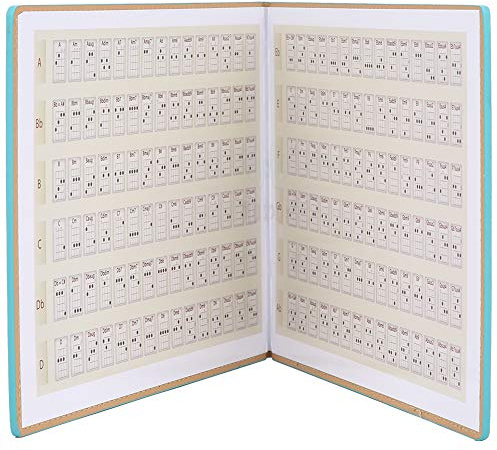 Ukulele-Akkorde, tragbar, Akkord-Suchbuch, Ukulele-Akkorde, für Anfänger, praktisches Kunstbuch, Musikinstrumentenzubehör