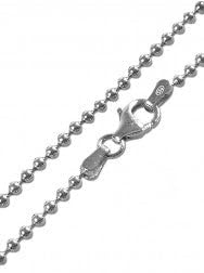 CC-Style - Kugelkette - 925 Sterling Silber mit Geschenkbox – Unisex