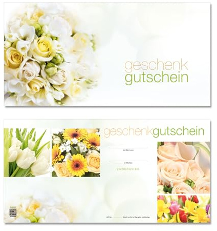 GESCHENKGUTSCHEINcom. 50 Formulare zum Erstellen eigener Gutscheine für Unternehmen Firmen Gewerbe Einzelhandel Dienstleistung. BL9233-50