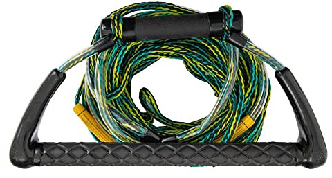 Jobe Tow Hook Handle Wakebord Kneeboard Wasserski Hantel und Leine Blue