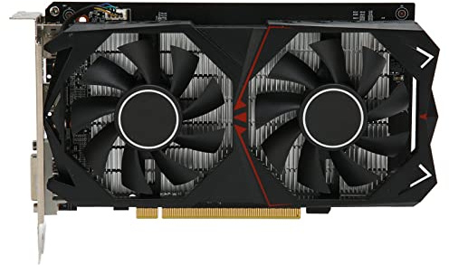 Annadue Carte Graphique 960 4 Go, GDDR5 HDCP 128 Bits PCI Express 3.0 X16 pour PC de Jeu avec Ports HDMI DP DVI et Deux Ventilateurs de Refroidissement, Prise en Charge DirectX12