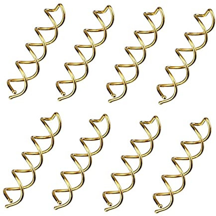 FRCOLOR 40pcs Spiral Hair Pin Spiral Pins for Women Hair Clips for Diy Messy Bun Clip