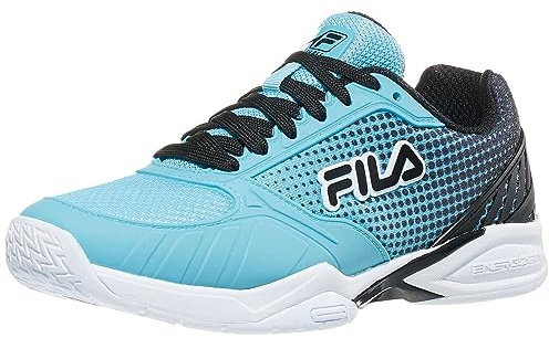 Fila Volley Zone Chaussures de pickleball pour femme Bluefish/noir, Bluefish/noir, 41.5 EU