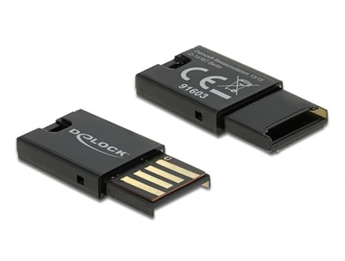 DELOCK Lector de Tarjetas USB 2.0 para Tarjetas de Memoria Micro SD Marca