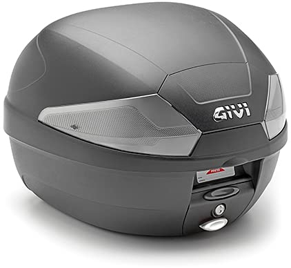 E-BIKERS Givi Topcase B29NT2 Top Case für Motorrad und Motorroller mit Universalplatte Monolock 29LT B29NT B29