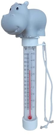 Thermomètre De Piscine Flottant, 1 Thermomètre À Eau En Forme D'animaux Mignons Avec Ficelle, Incassable, Flotteur De Température De Piscine Pour Toutes Les Piscines Extérieures Et Intérieures, Spas
