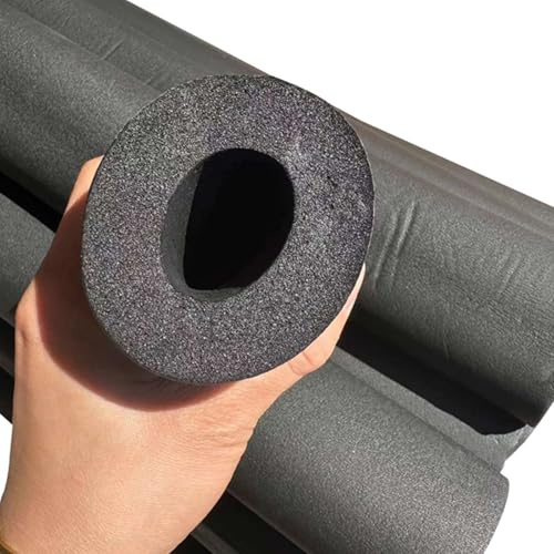 Kautschuk Rohrisolierung Wasserrohrisolierung Geschlossenzelliger Schaumstoffschlauch ID 22 25 27 32 34 43 48 57 60 76 89 108 110 114.0 mm Flexible Isolierung Rohr 1 Stück(110.0mm/4-1/3)